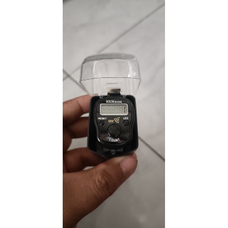 TASBIH DIGITAL LED + ALARM