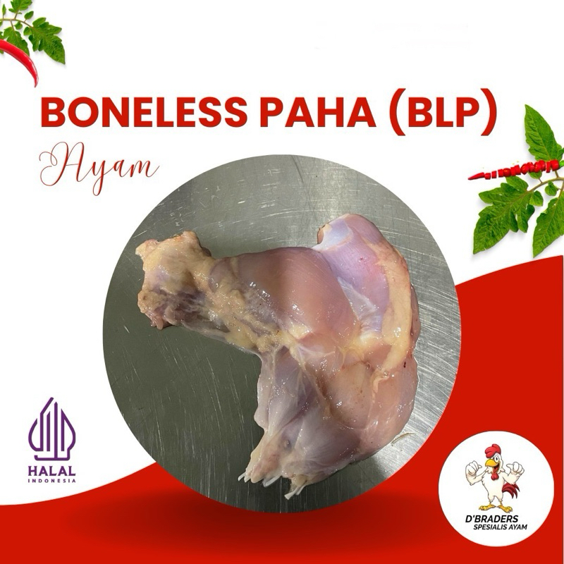 

Boneless Paha Ayam tanpa Kulit
