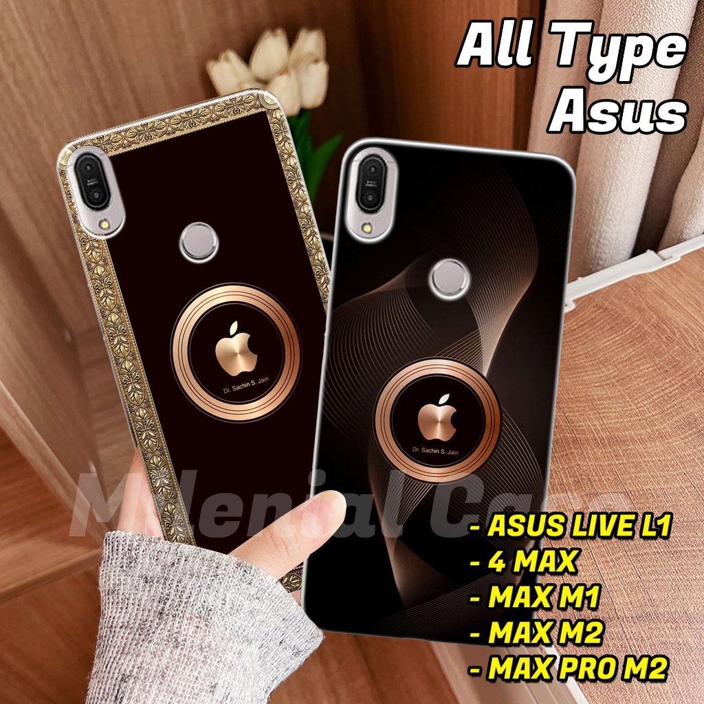 Milenial Case [SCRP-4] Hardcase Asus Live L1,4 Max,Max M1,Max M2,Max Pro M2- Silicone 3d - Full Prin