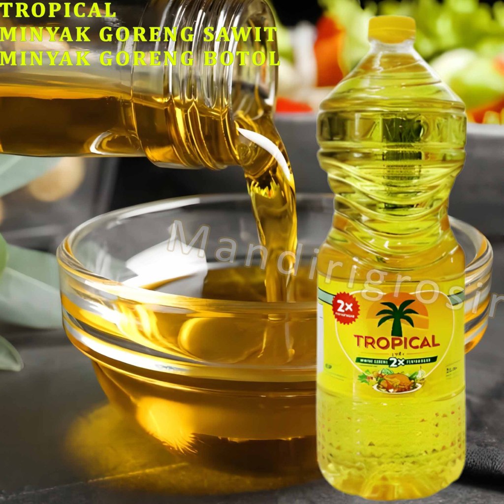 

Minyak Goreng Sawit * Tropical * Minyak Goreng Botol * 2 Liter