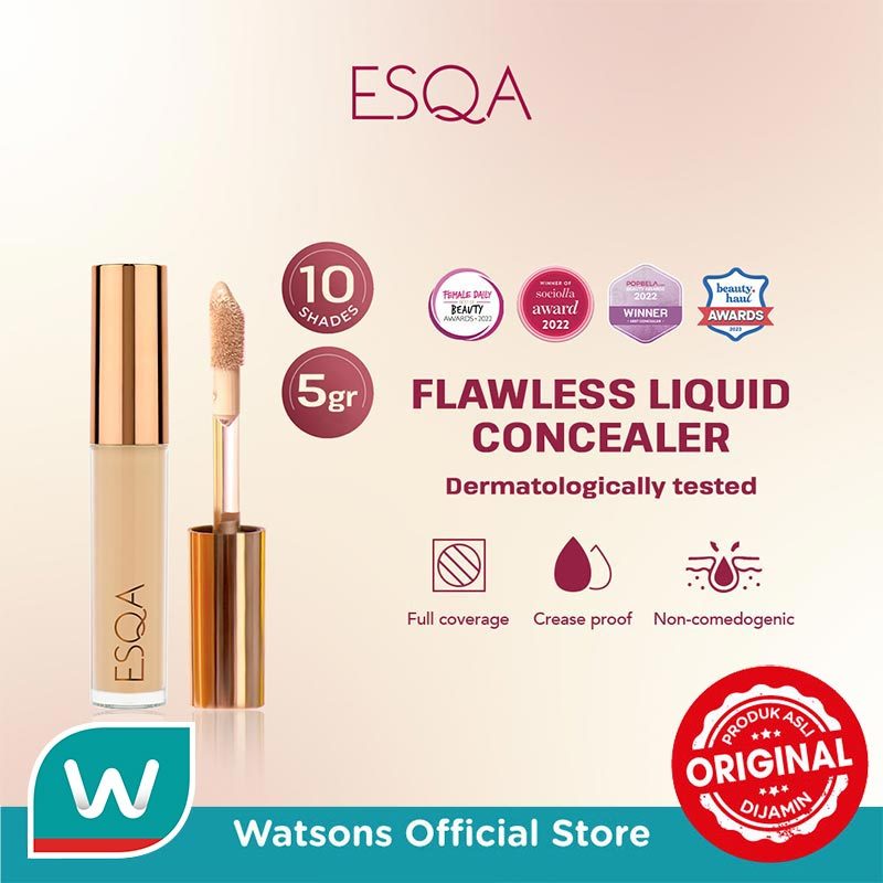 Esqa Flawless Liquid Concealer Vanilla 5g