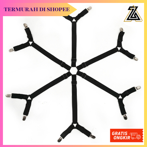 ALAT PENJEPIT SPREI ANTI GESER JEPITAN SPREI KASUR BED SHEET CLIP HOLDER TERMURAH TERLARIS