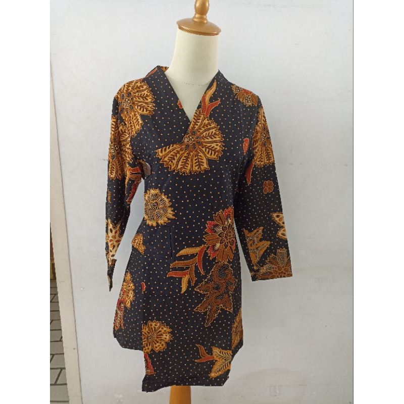 KHUSUS TUNIC BATIK MURAH WANITA KANTOR PREMIUM 1030BJ114 ADA BIG SIZE