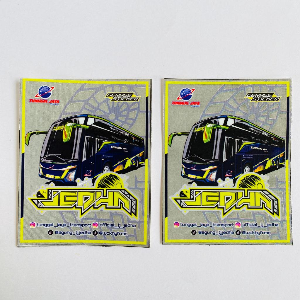 

Stiker Bus Jedha Tunggal Jaya Jetbus 5 Terbaru Mengkilap dan Original (Pasti Dapet Bonus) -Jedha-