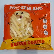 

Frozenland Kentang Batter Coated 500gr