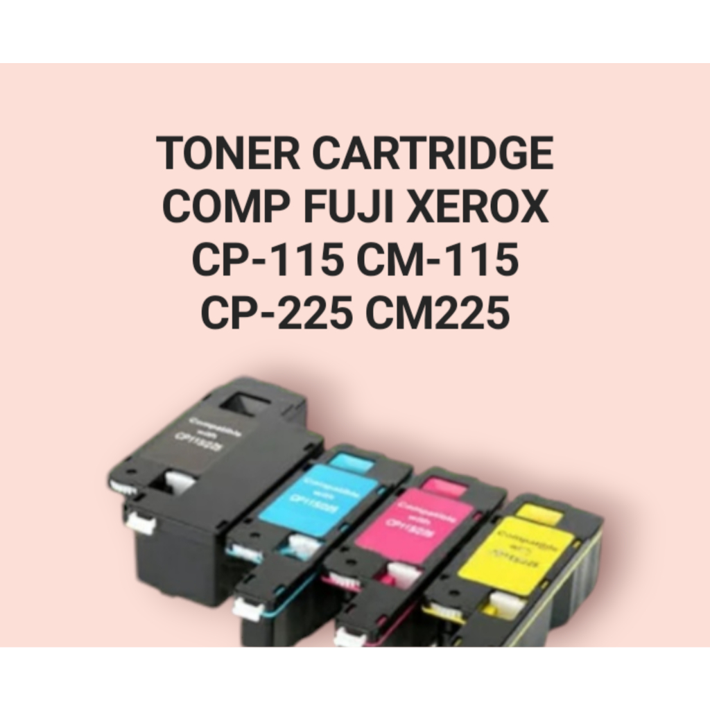 Toner Cartridge Compatible Fuji Xerox DocuPrint CP-115 CP115 CM115 CP225 CM225 CP116 CP118 COLOR