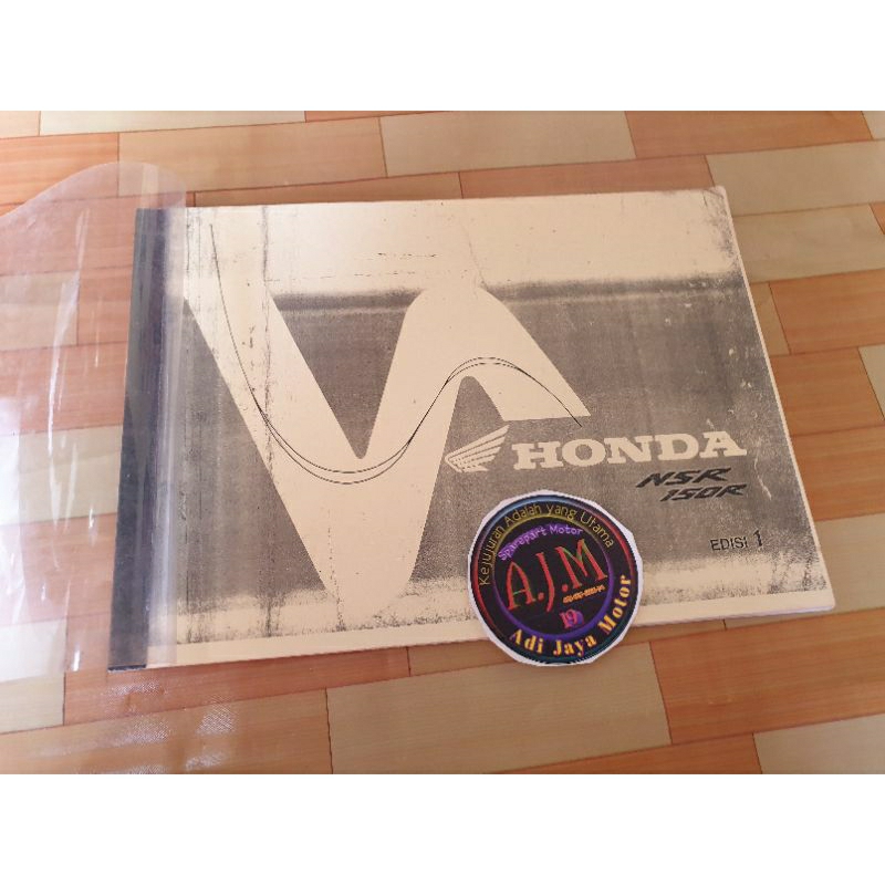 Buku Part Catalog Katalog Copian Honda NSR 150 R NSR150R