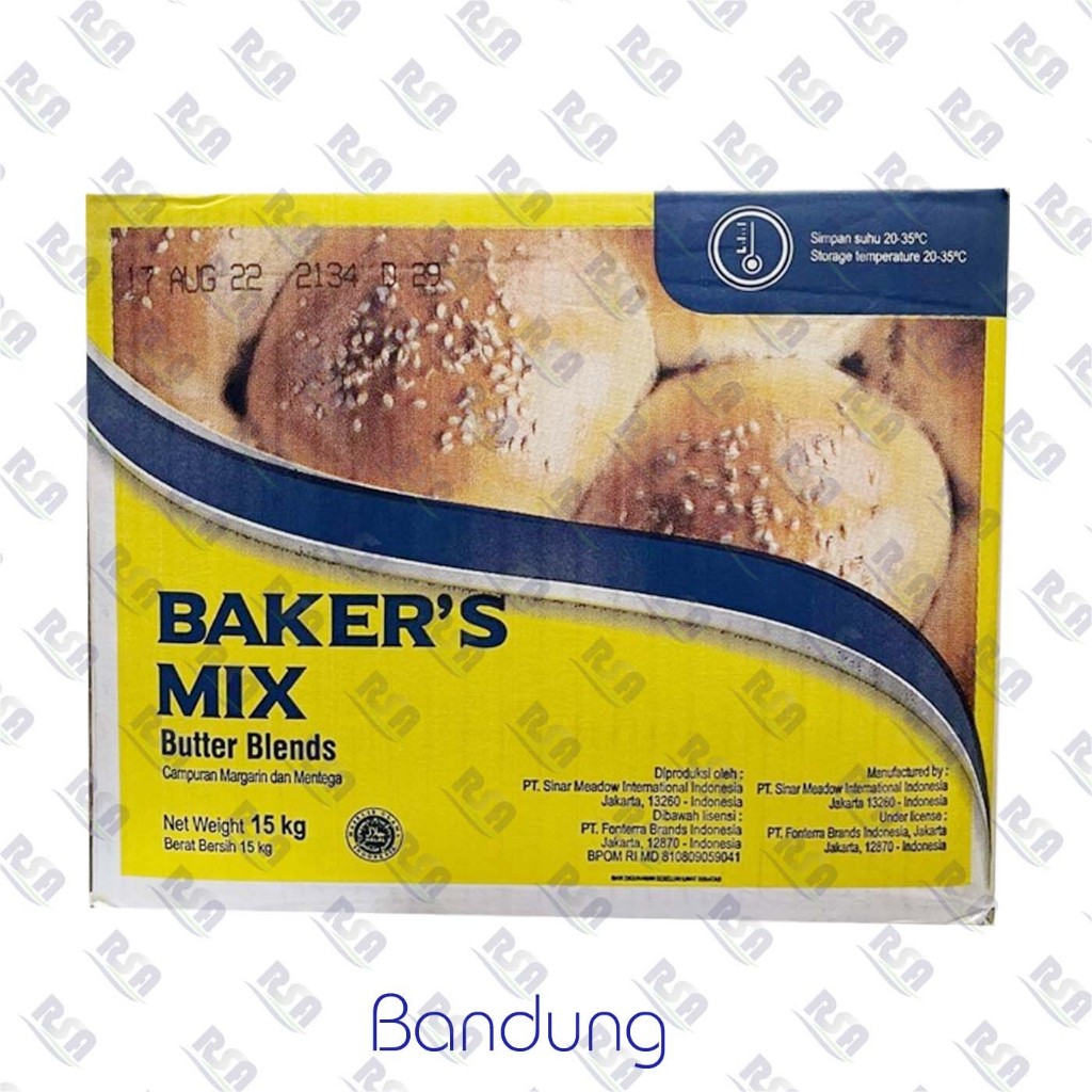 

Bakers Mix (Butter & Margarine) Anchor 15 Kg