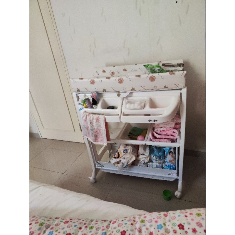 baby tafel cocolatte Preloved white