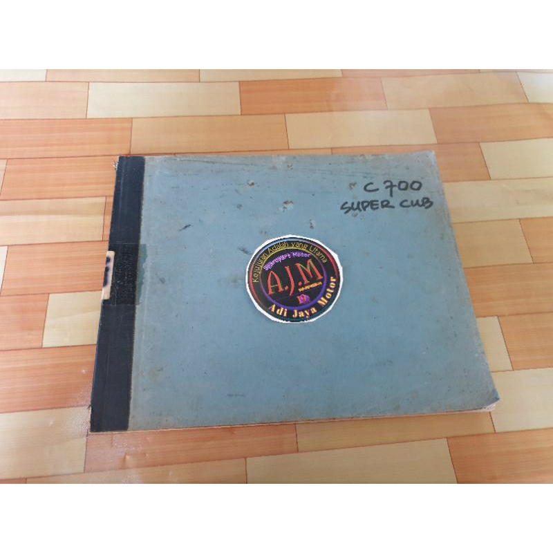 Buku Part Katalog Catalog Copian Honda C700