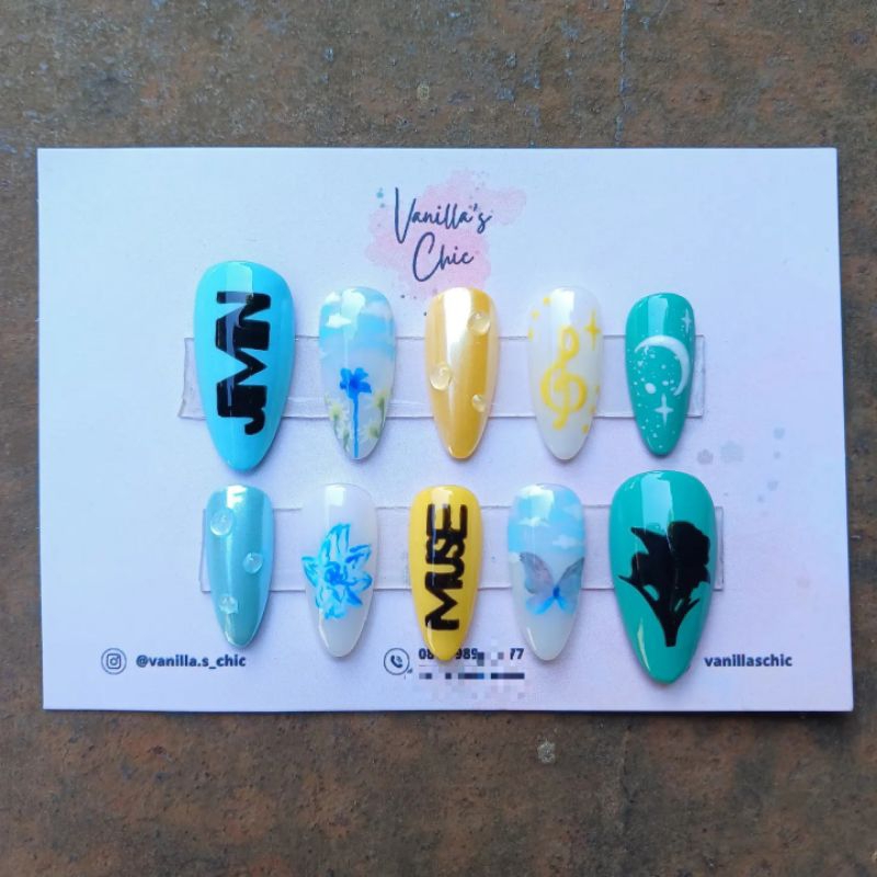 Muse by Jimin Press On Nails BTS Fake Nails Jimin BTS