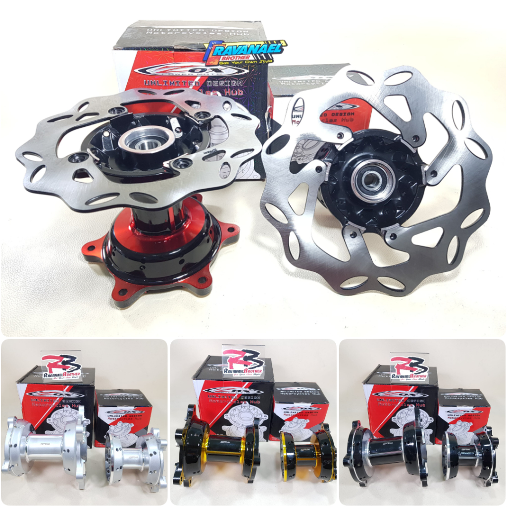 Tromol Set Depan Belakang CRF 150 CRF150 150 ZOX + Disc