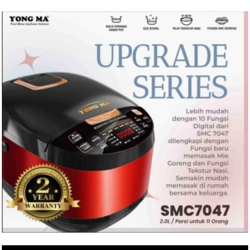 MAGIC COM YONG MA DIGITAL SMC-7047 2 LITER