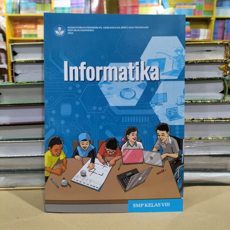buku paket informatika kelas 8 smp - kurikulum merdeka 2021
