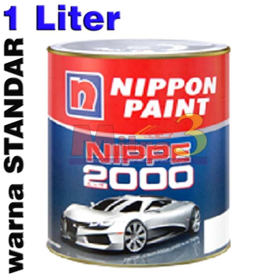 Cat Duco NIPPE 2000 Warna STANDAR 1 KG Nippon Paint/ Cat Dico Mobil Motor 1KG 1L