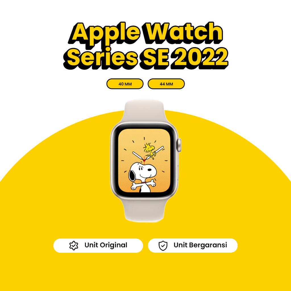 【SECOND】Apple Watch SE Gen 2 40 MM/ 44 MM Second Bekas Original