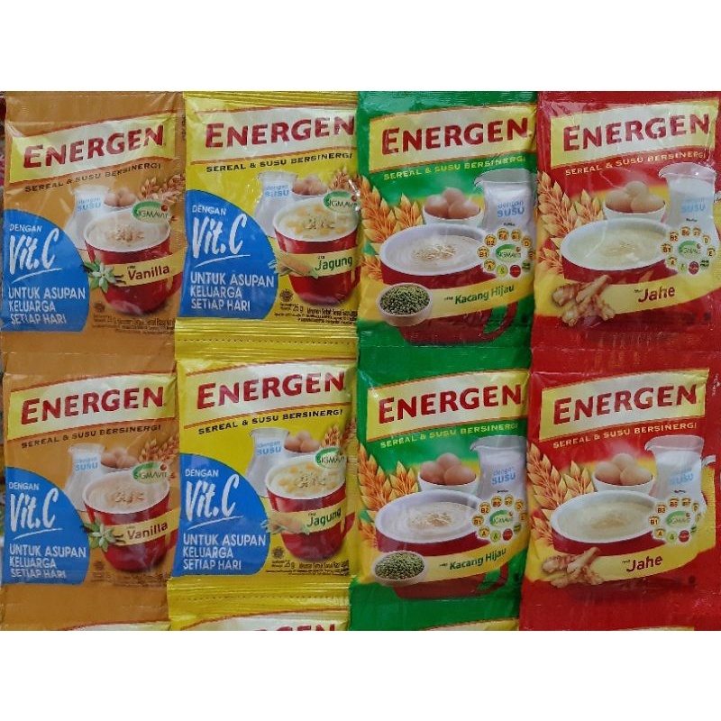 

PAKET SEMBAKO MURAH - ENERGEN 1 RENCENG