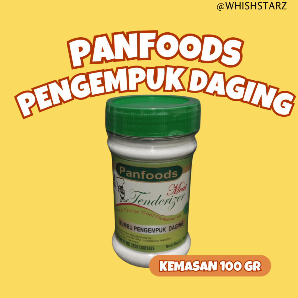 

Panfoods Pengempuk Daging 100 gr