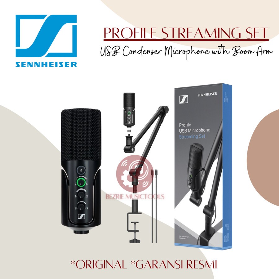Mic Sennheiser Profile USB Streaming Set Microphone Usb Sennheiser