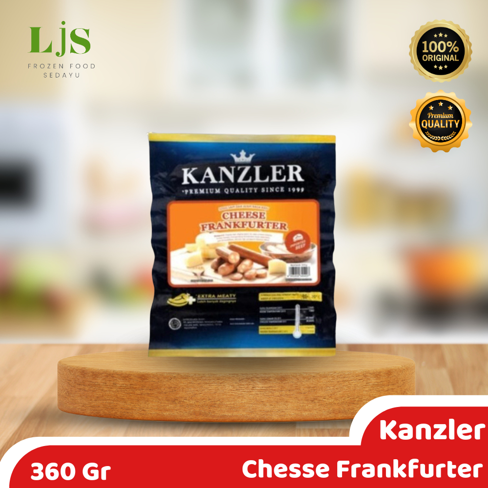 

Kanzler Cheese Frankfurter 360gr