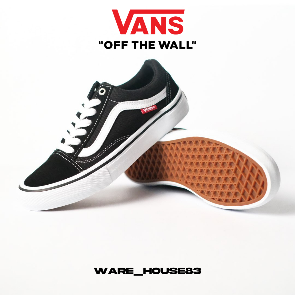 Vans Old Skool Pro Black White Original