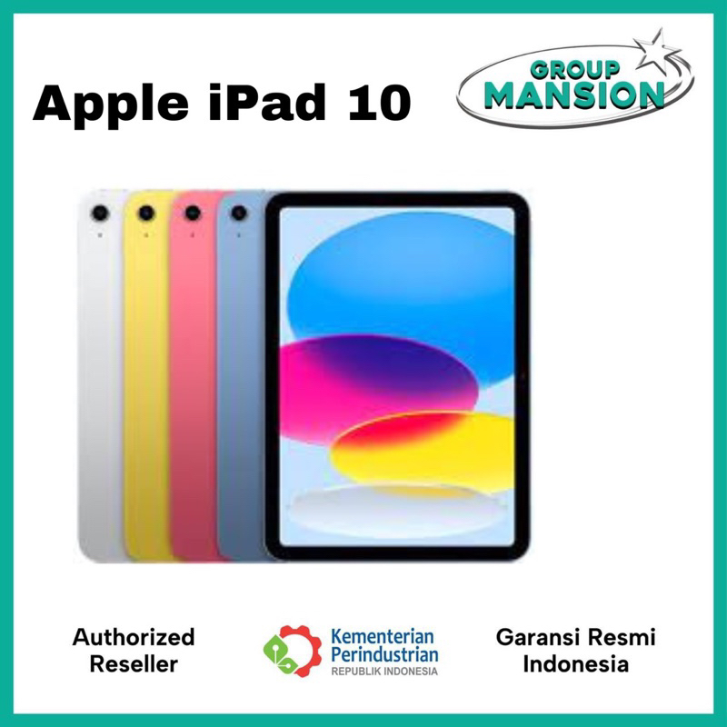 Ipad 10 10.9” 256GB Wifi Garansi Resmi