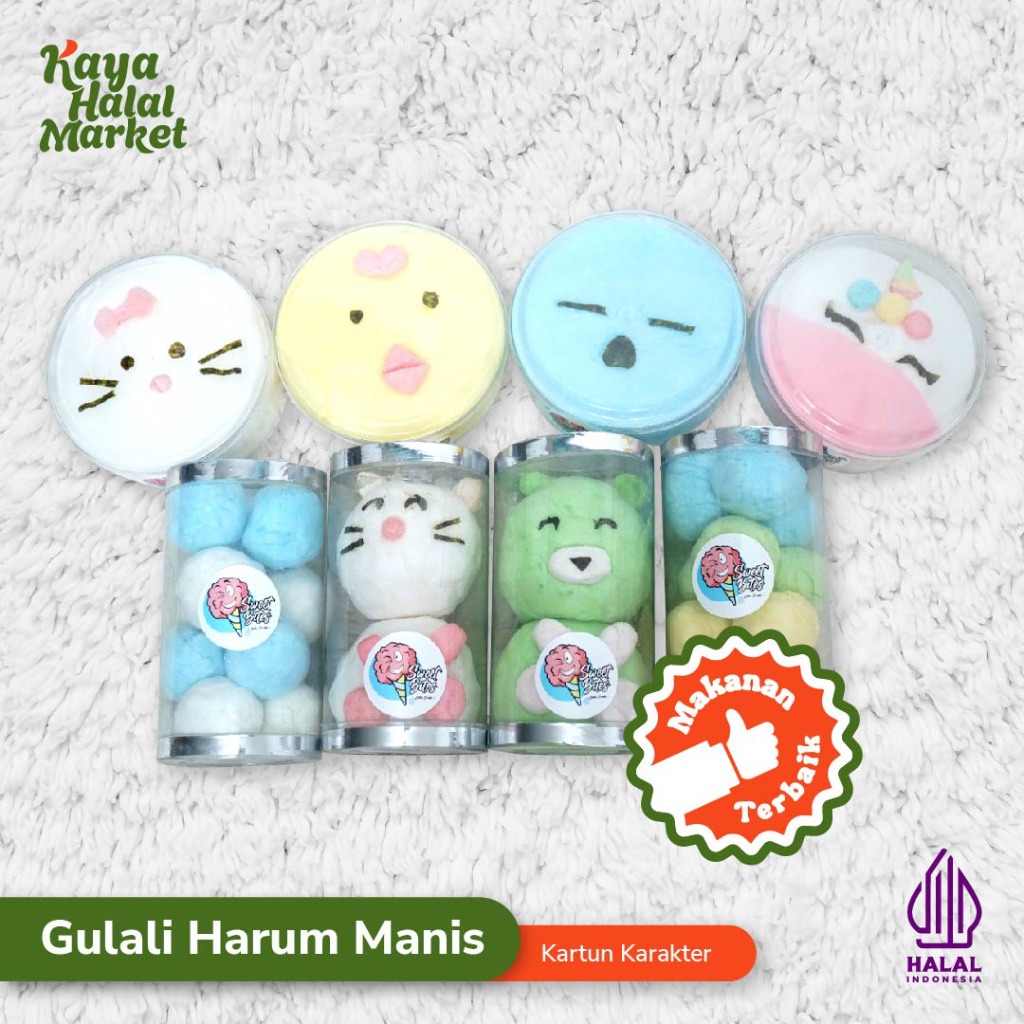 

Cotton Candy | Gulali | Arum Manis Kartun Karakter Kaya Halal Market
