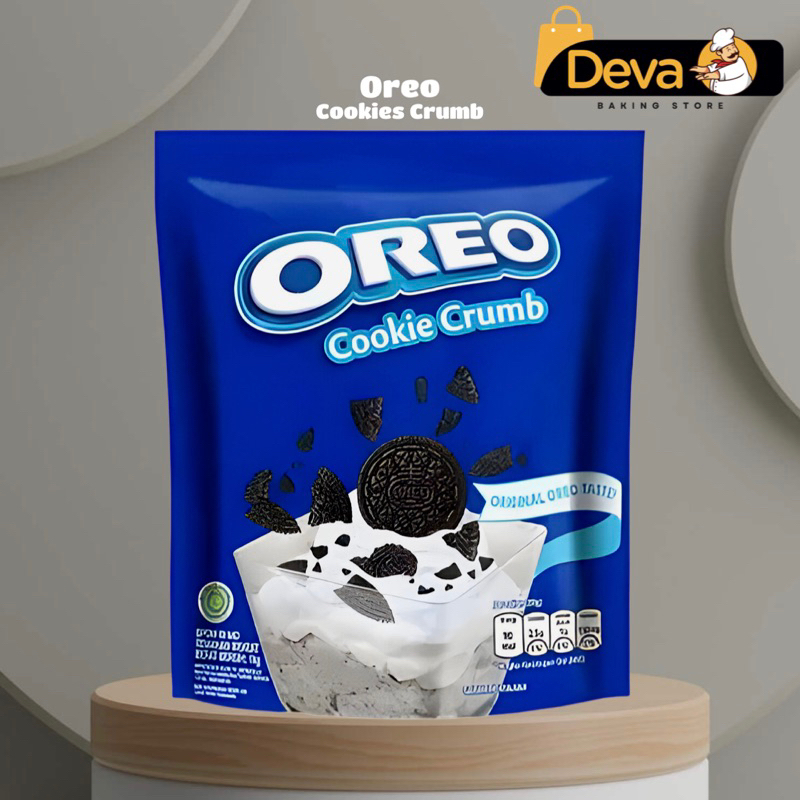 

Oreo Cookie Crumb - Oreo Remahan Biskuit 1kg