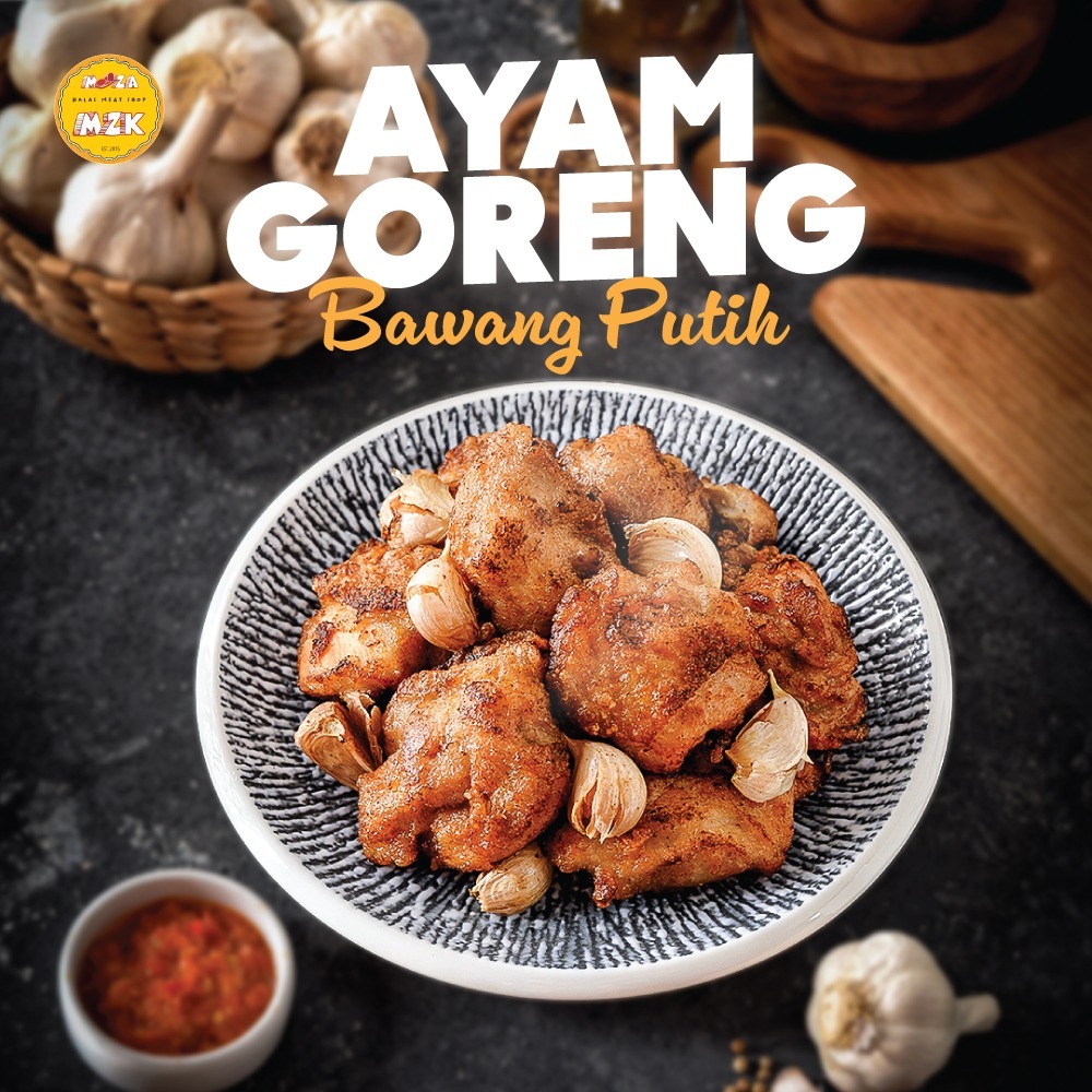 

Ayam Goreng Bawang Putih MZK