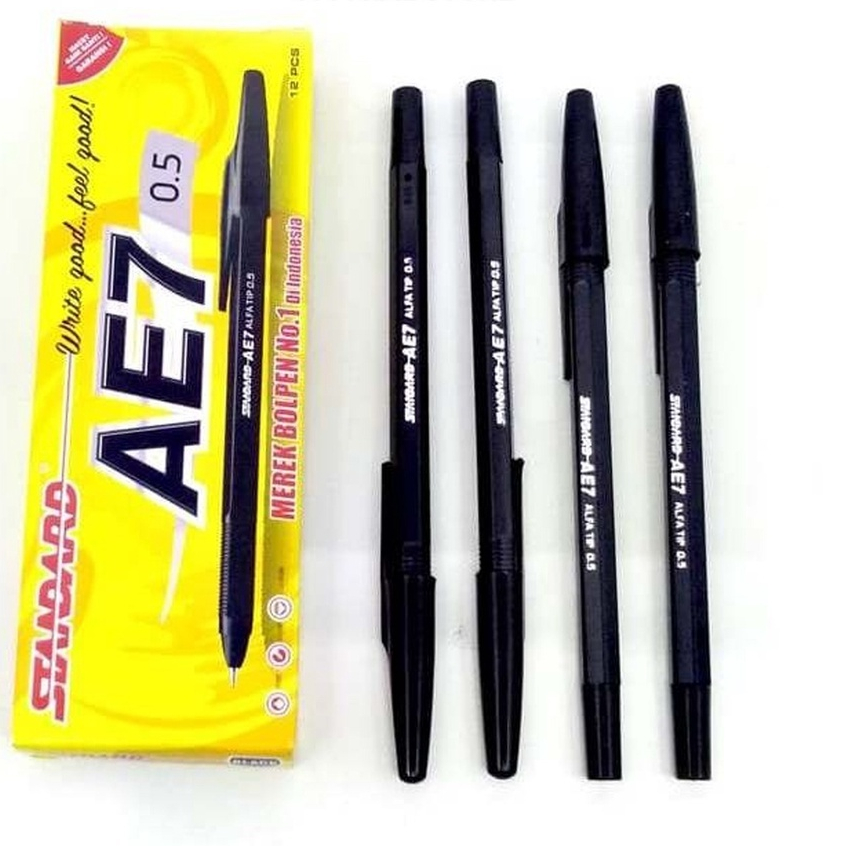 

Pena Pulpen Bolpen Standard Balpoin Standar AE7