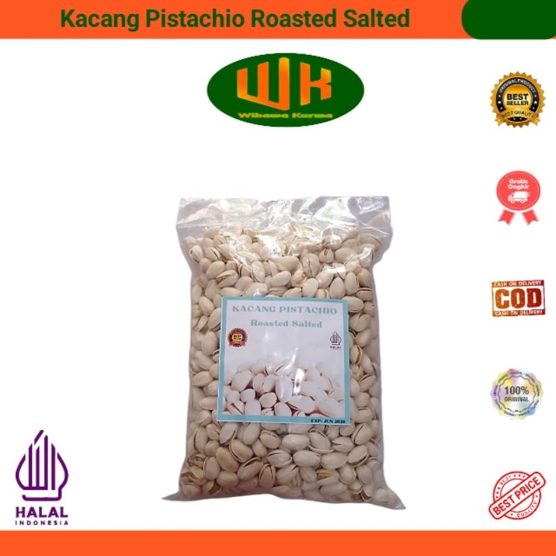 

Kacang Pistachio Roasted Salted Panggang Premium