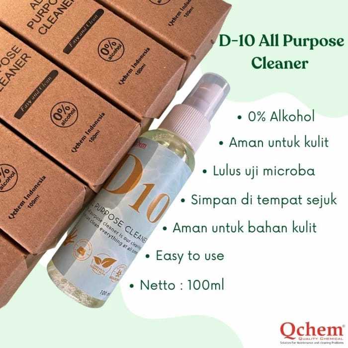 PEMBERSIH TAS SEPATU MOBIL MOTOR SERBAGUNA D-10 ALL PURPOSE CLEANER