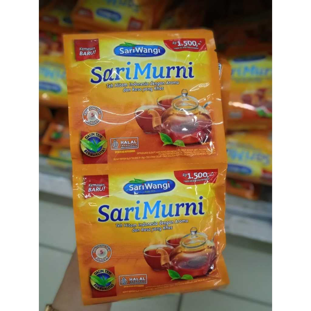 

Sariwangi Sari Murni 12s Isi 5kantong bundar Renteng