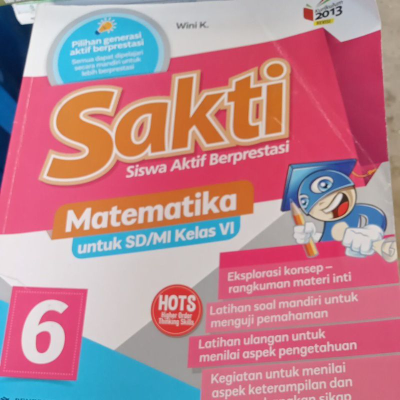 buku sakti matematika kelas 6 penerbit Erlangga