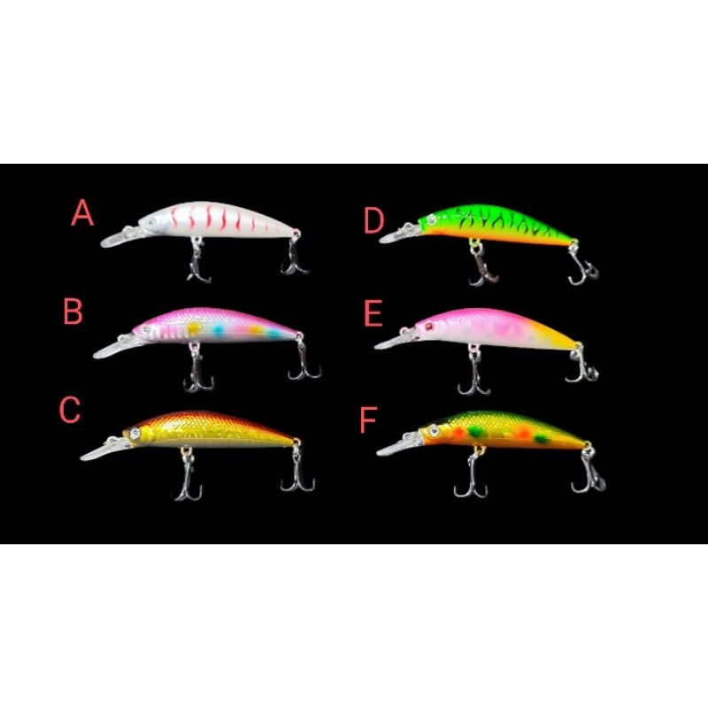 umpan minnow 9cm 15gram singking /umpan palsu /umpan mancing