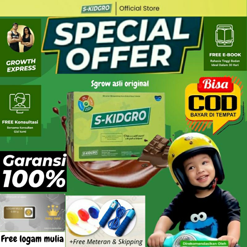 

S KIDGRO SUSU PENINGGI ANAK TERBAIK | SKID GROW | SUSU SKIDGRO | S KIDGROW ASLI ORIGINAL 100% HALAL