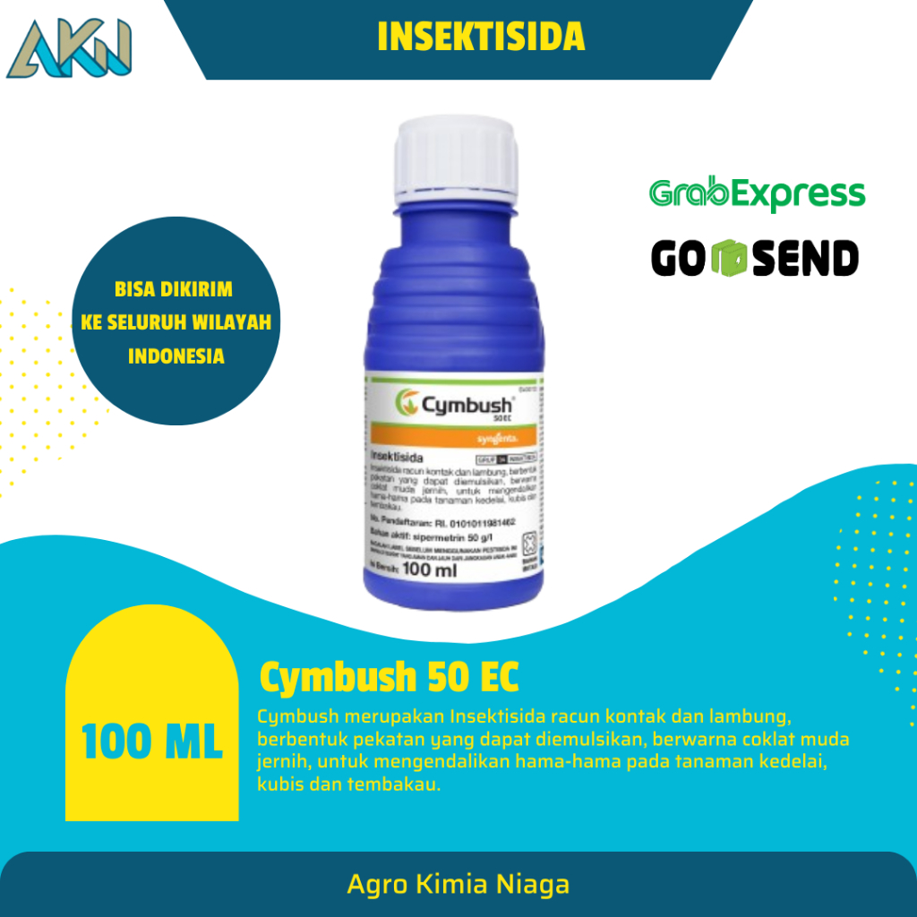 Insektisida Serangga Cymbush 50 EC 100 ml