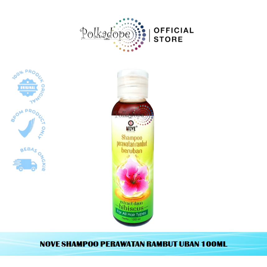 Nove Shampoo Perawatan  Rambut Uban 100ml - Shampo Anti Uban BPOM