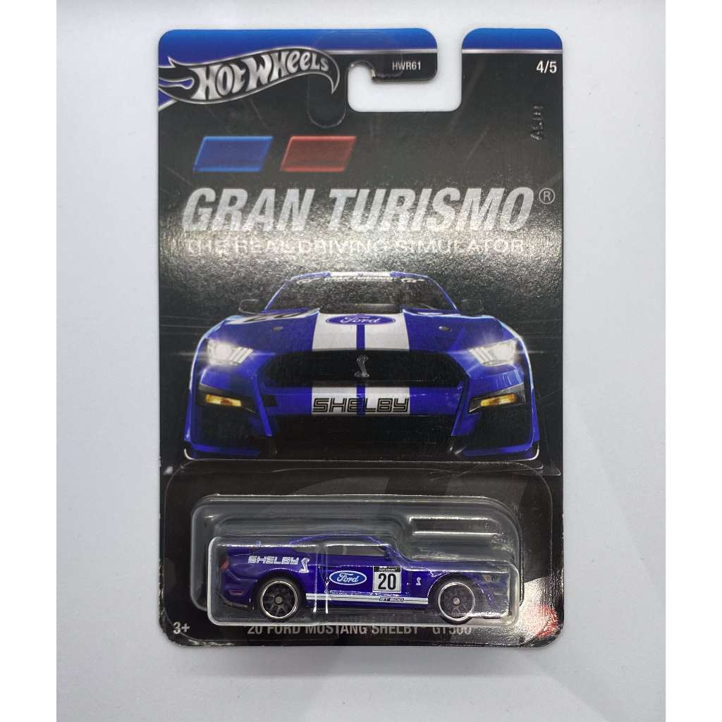 Hot Wheels Gran Turismo 20 Ford Mustang Shelby Gt500