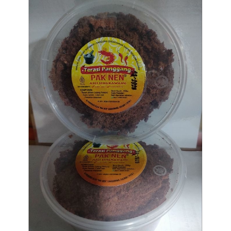 

terasi paknen Kalimantan / terasi panggang / bulacan/belacan