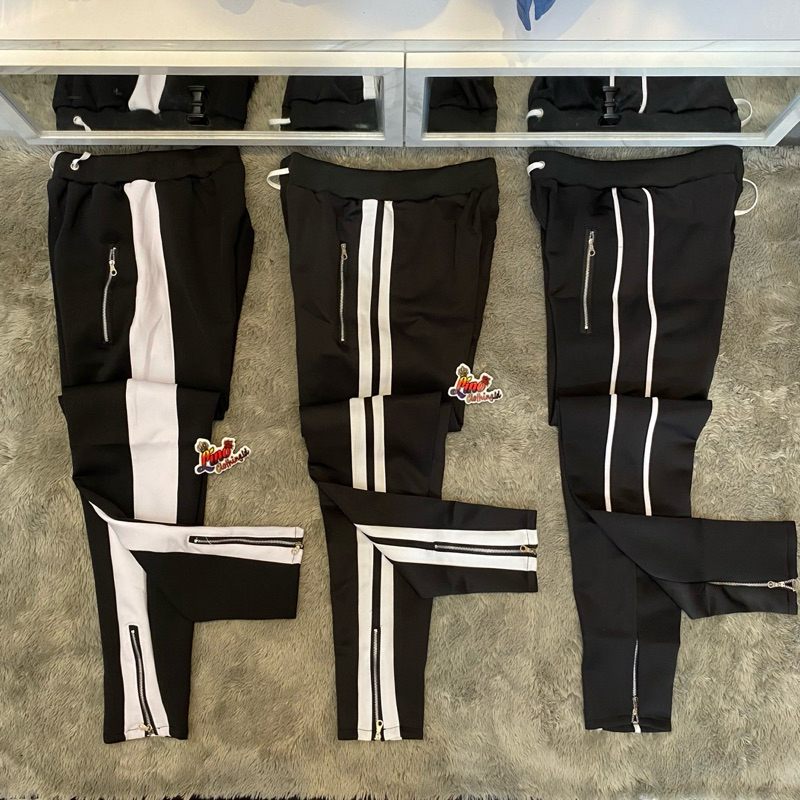 CELANA JOGGER TRAINING JOGER LIST BORDIR GUCCI IMPORT OLAHRAGA SELETING