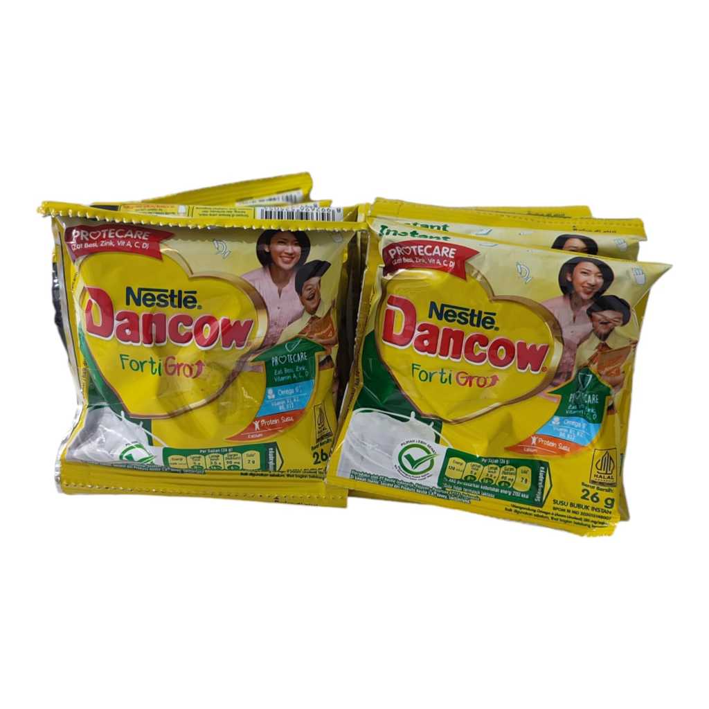 

Nestle Dancow Susu Bubuk Putih vanila sachet Renteng isi 10