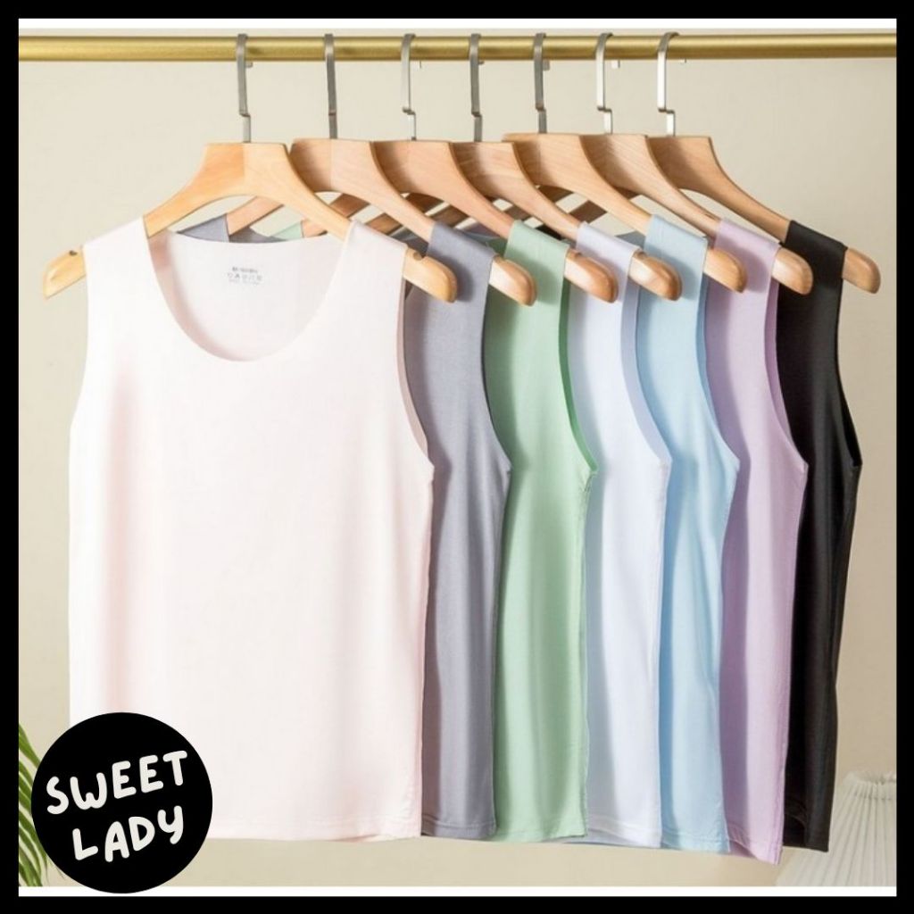 Singlet Wanita Jumbo Singlet Big Size Adem Premium PDW 09