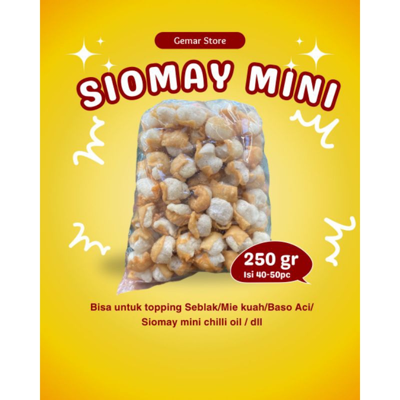 

Siomay Mini/Topping Seblak Boci