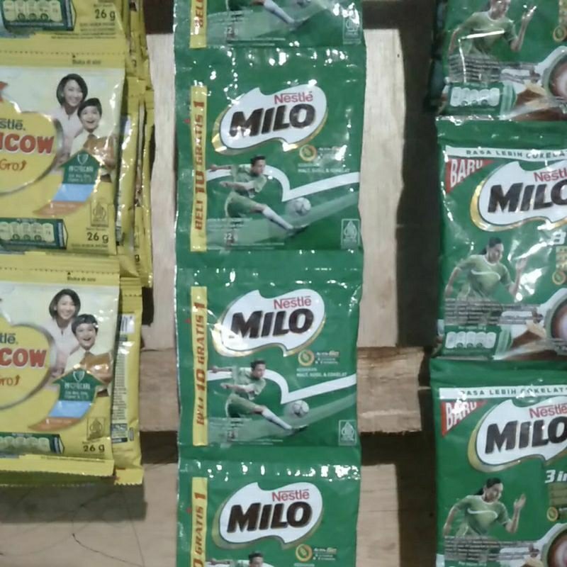 

Milo saset 22gr isi 10 pcs