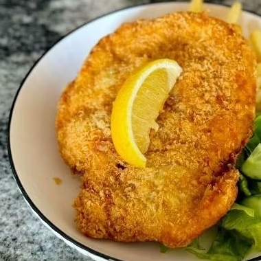 

Chicken Schnitzel Frozen Food Ready to heat with Microwave/Sous-vide