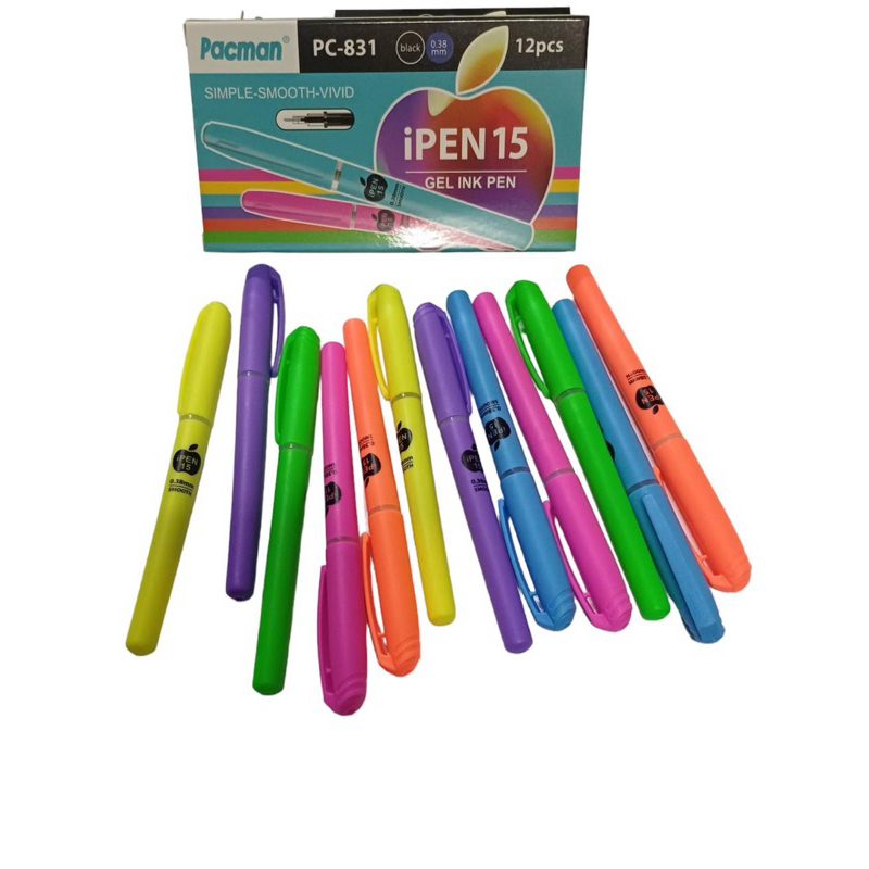 

PEN GEL INK I-PEN12PC MIX