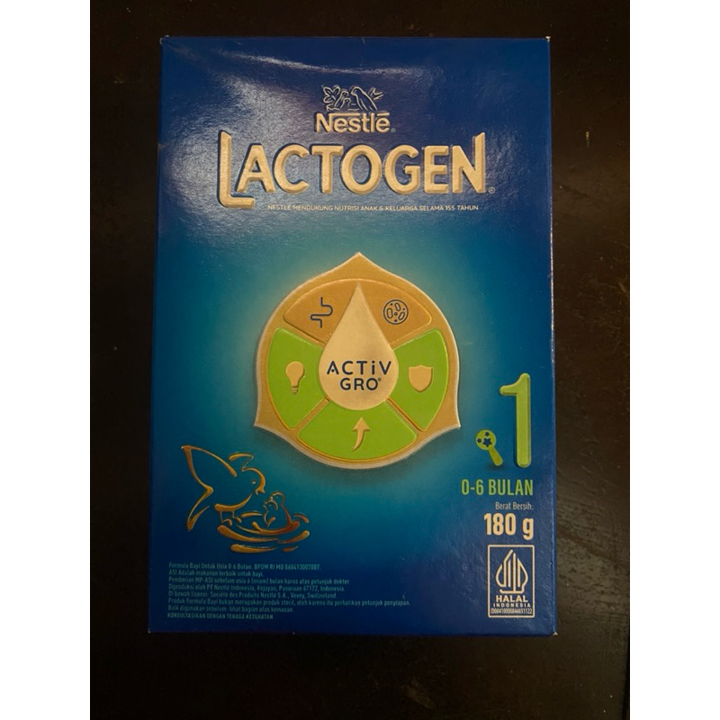 Lactogen Sufor Susu Formula untuk Bayi 0-6 Bulan 180gr Exp 2025