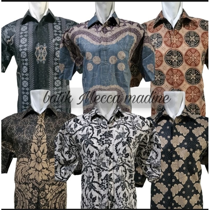 BAJU BATIK PRIA KEMEJA BATIK JUMBO M L XL XXL XXXL XXXXL XXXXXL XXXXXXL
