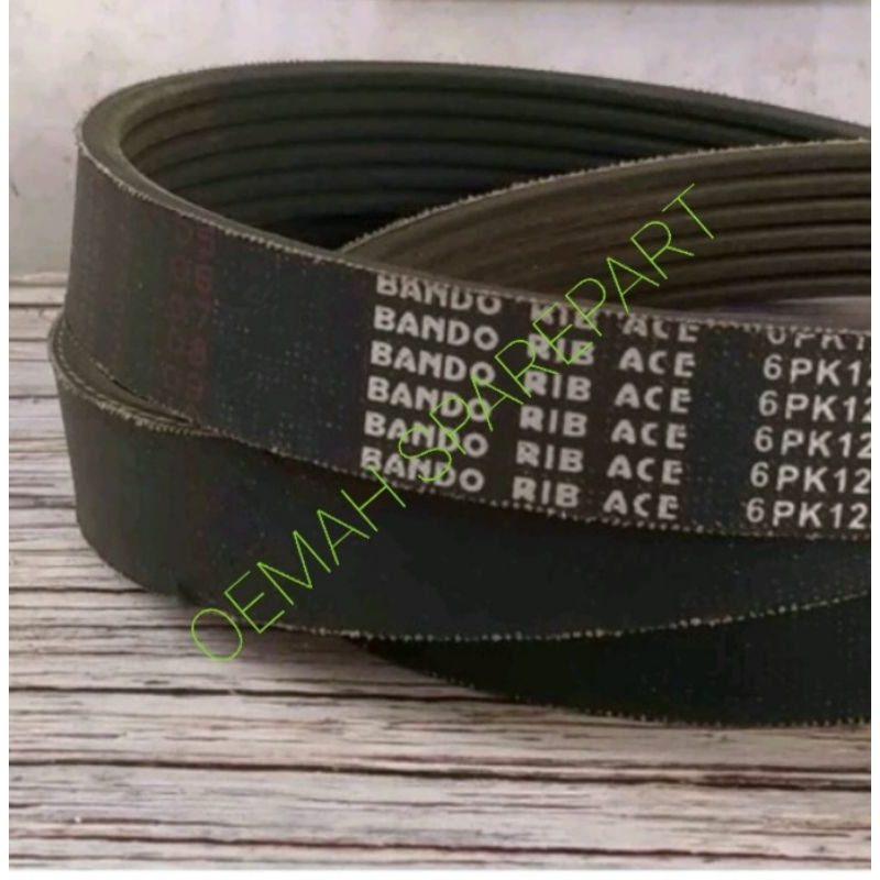 6PK Tali Kipas Fanbelt Vanbelt  6PK1200 6PK1205 Fan Belt V-Belt 6PK 1200 6PK 1205 BANDO MITSUBOSHI